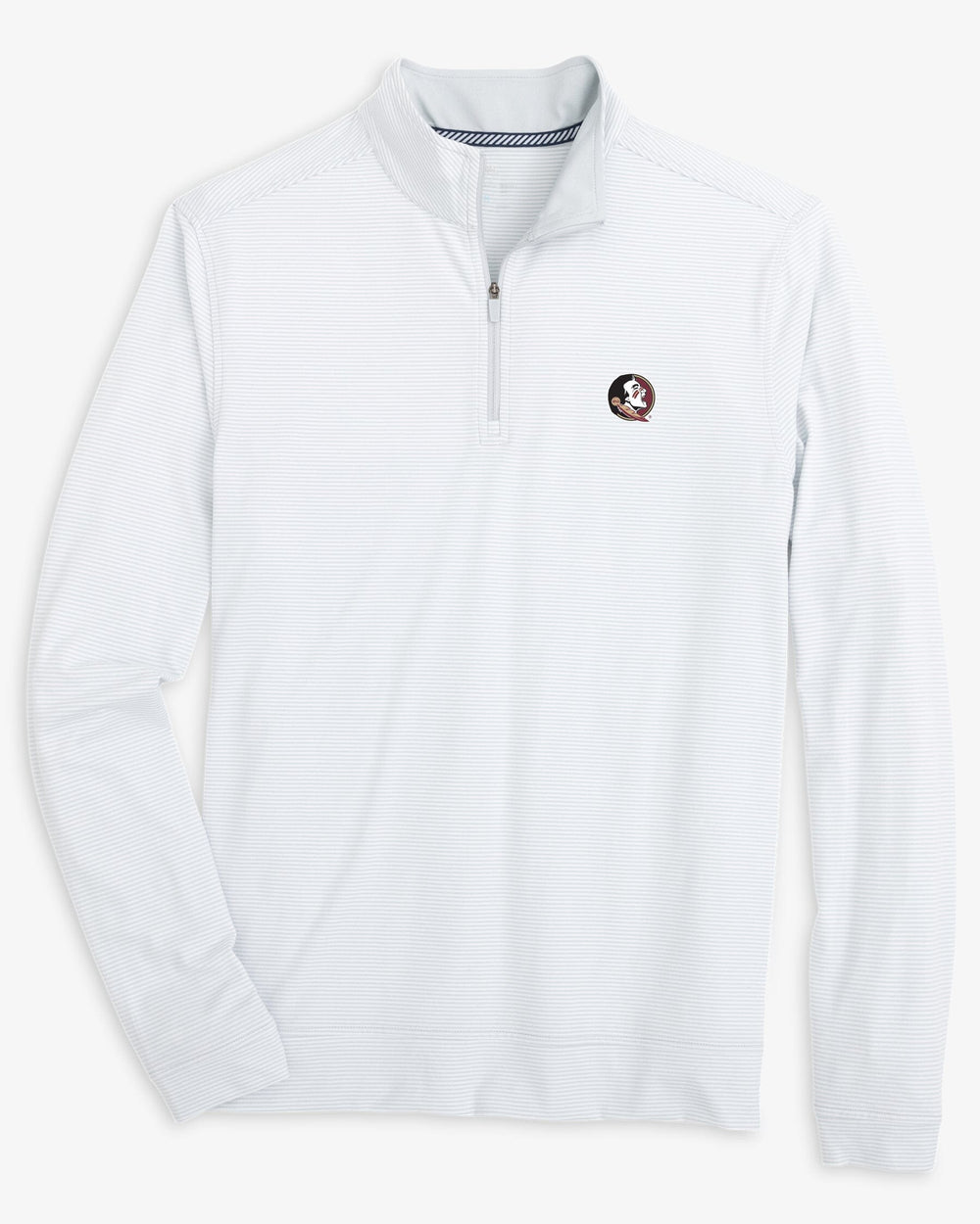 FSU Seminoles Cruiser Micro-Stripe Heather Quarter Zip