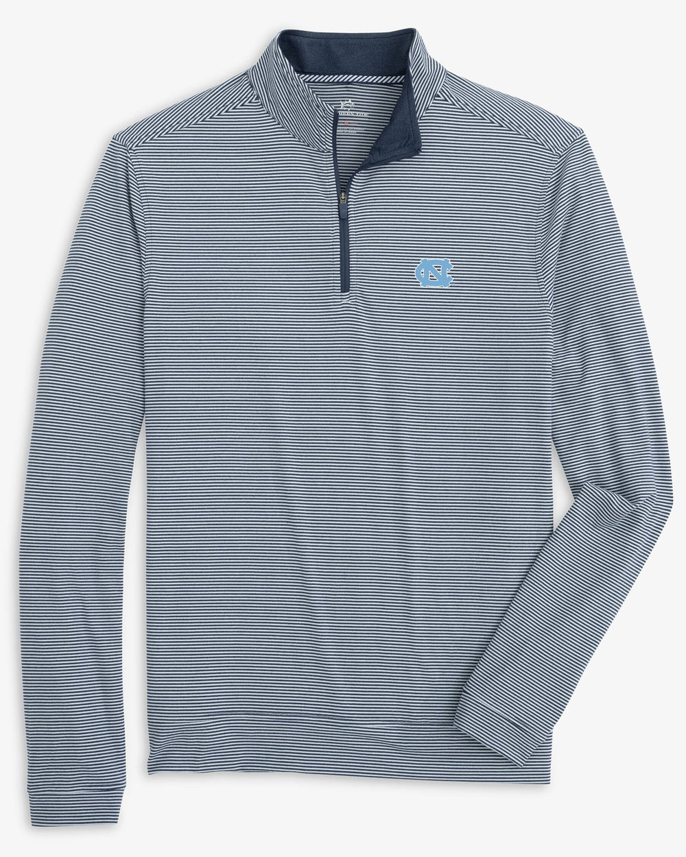 UNC Tar Heels Cruiser Micro-Stripe Heather Quarter Zip