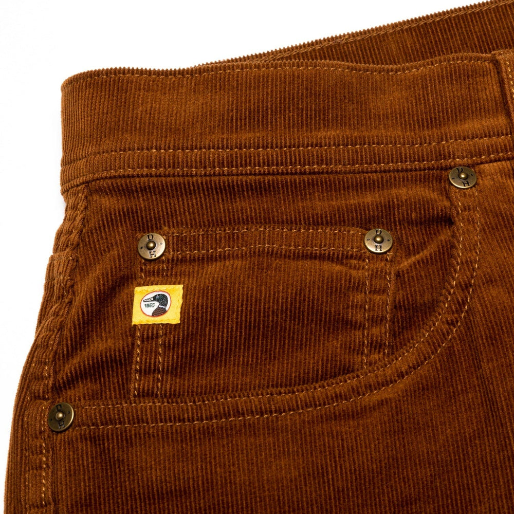 The Folded Front Pocket view of the Duck Head 1865 Five-Pocket Corduroy by Duck Head - Corduroy