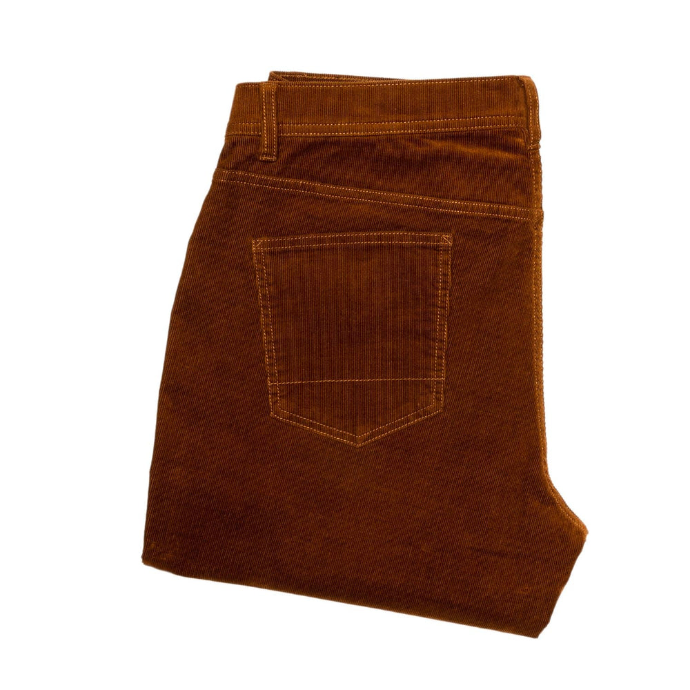 The Folded Left Back Pocket view of the Duck Head 1865 Five-Pocket Corduroy by Duck Head - Corduroy