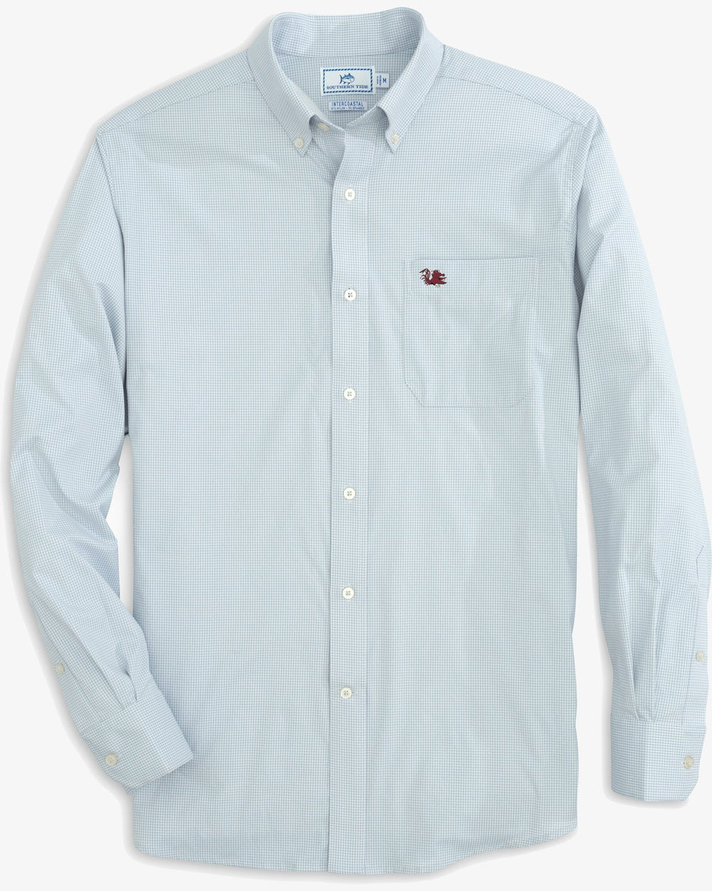 USC Gamecocks Gingham Button Down Shirt