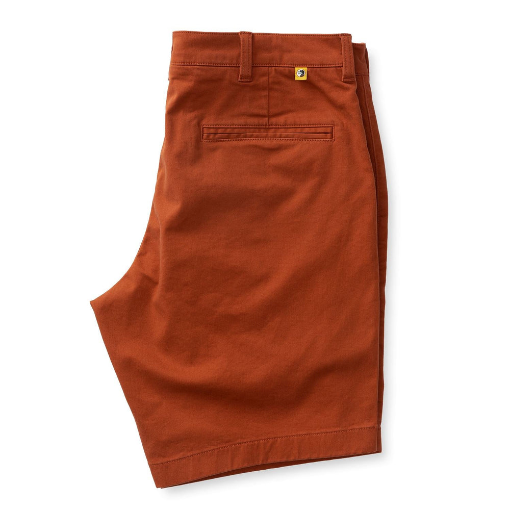 9" Gold School Chino Short - Baked Clay Shorts Duck Head 28 