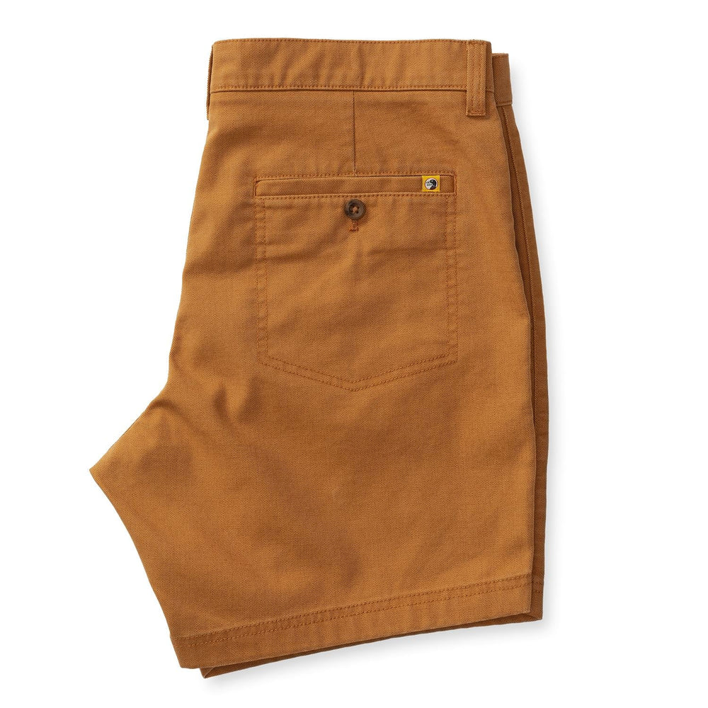 7" Field Canvas Camp Short Shorts Duck Head Burnt Sienna 28 