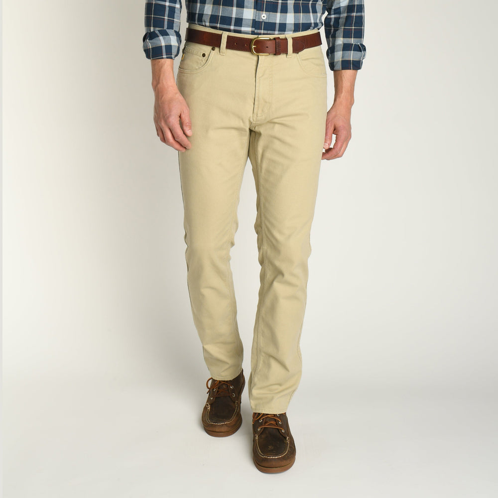 Field Canvas Five-Pocket - Lymestone Chino Duck Head 