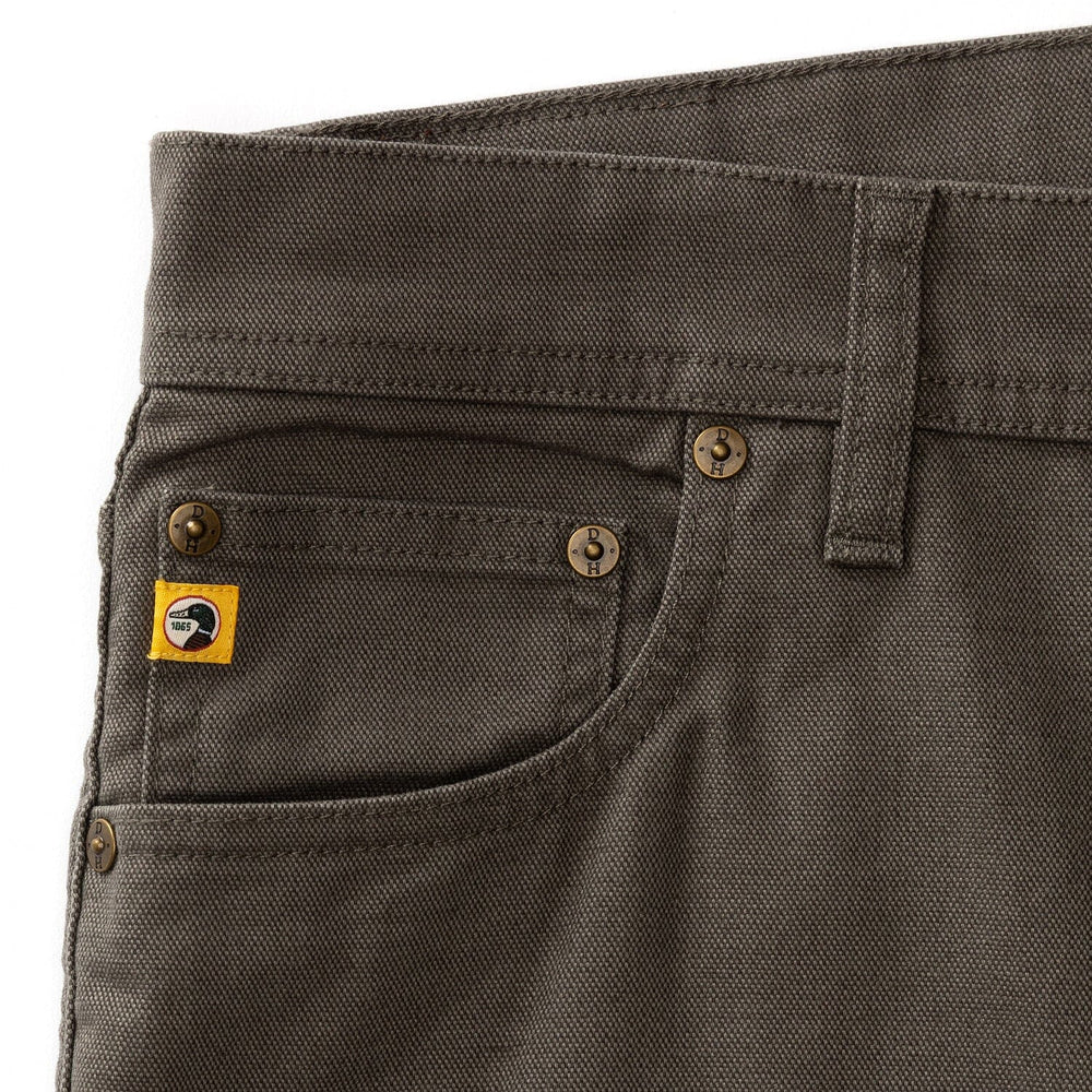 Field Canvas Five-Pocket - Gunmetal Gray Chino Duck Head 