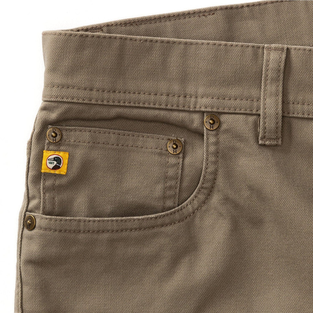 Field Canvas Five-Pocket - Walnut Chino Duck Head 