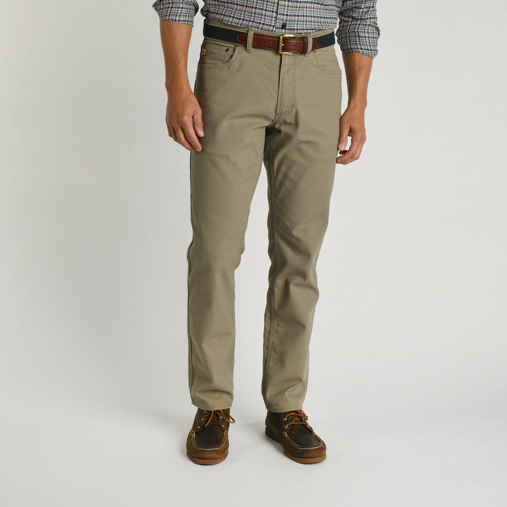 Field Canvas Five-Pocket - Walnut Chino Duck Head 