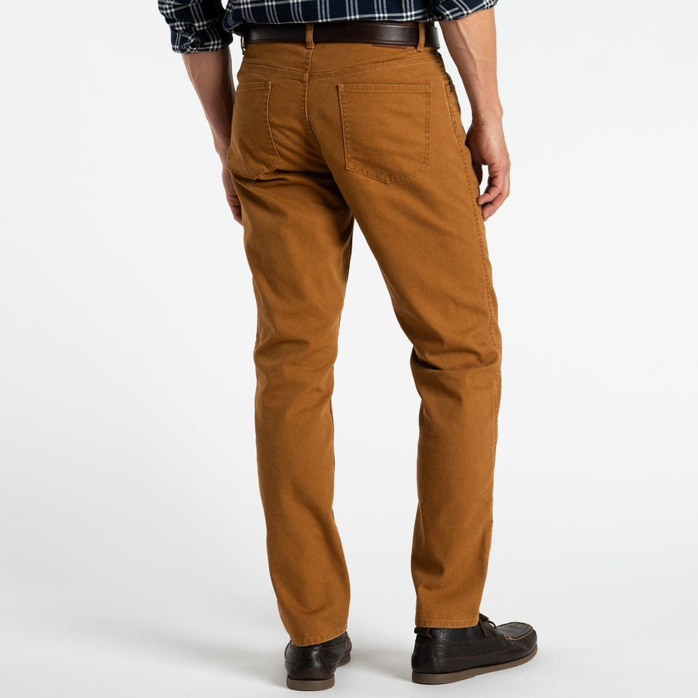 Field Canvas Five-Pocket - Dark Amber Pants Duck Head 