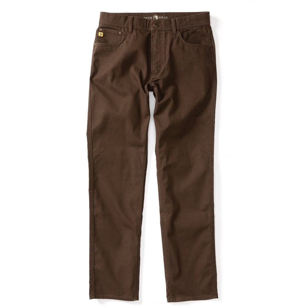 Field Canvas Five-Pocket - Dark Brown Chino Duck Head 