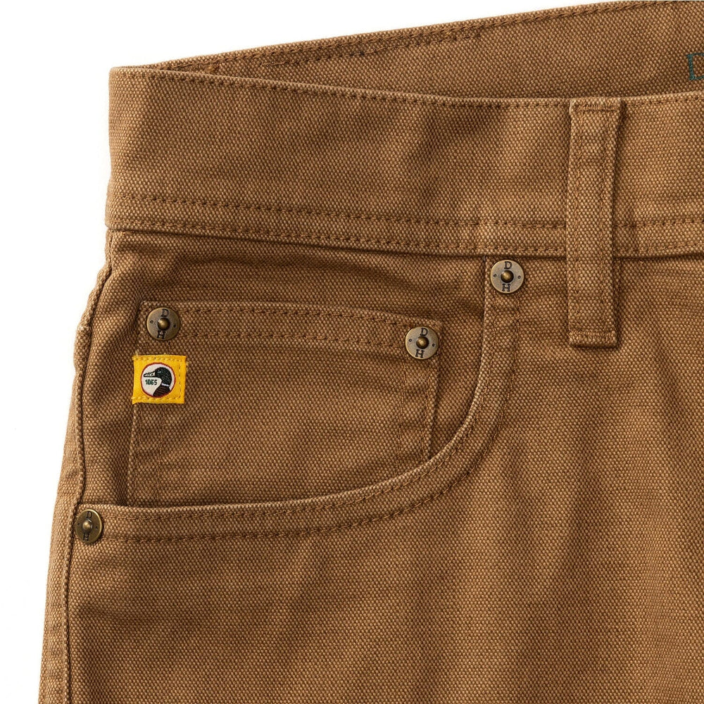 Field Canvas Five-Pocket - Buckskin Chino Duck Head 