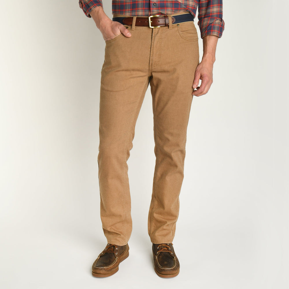Field Canvas Five-Pocket - Buckskin Chino Duck Head 