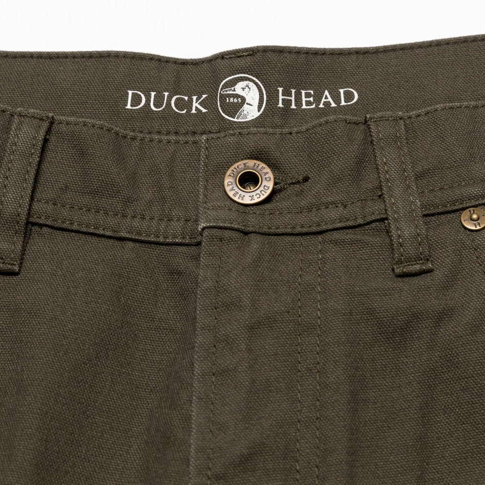 Field Canvas Five-Pocket - Forrest Green Chino Duck Head 