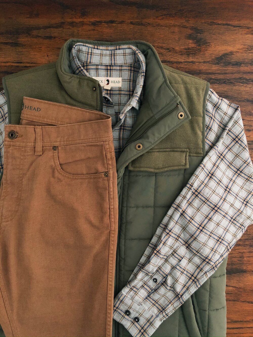 Field Canvas Five-Pocket - Buckskin Chino Duck Head 