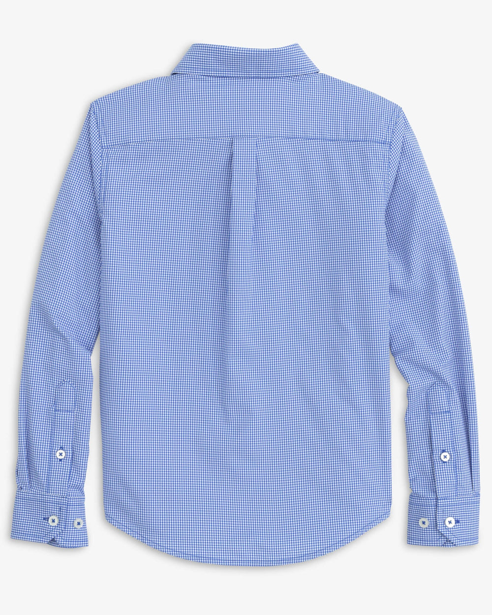 Boys Mini Gingham Intercoastal Button Down Shirt