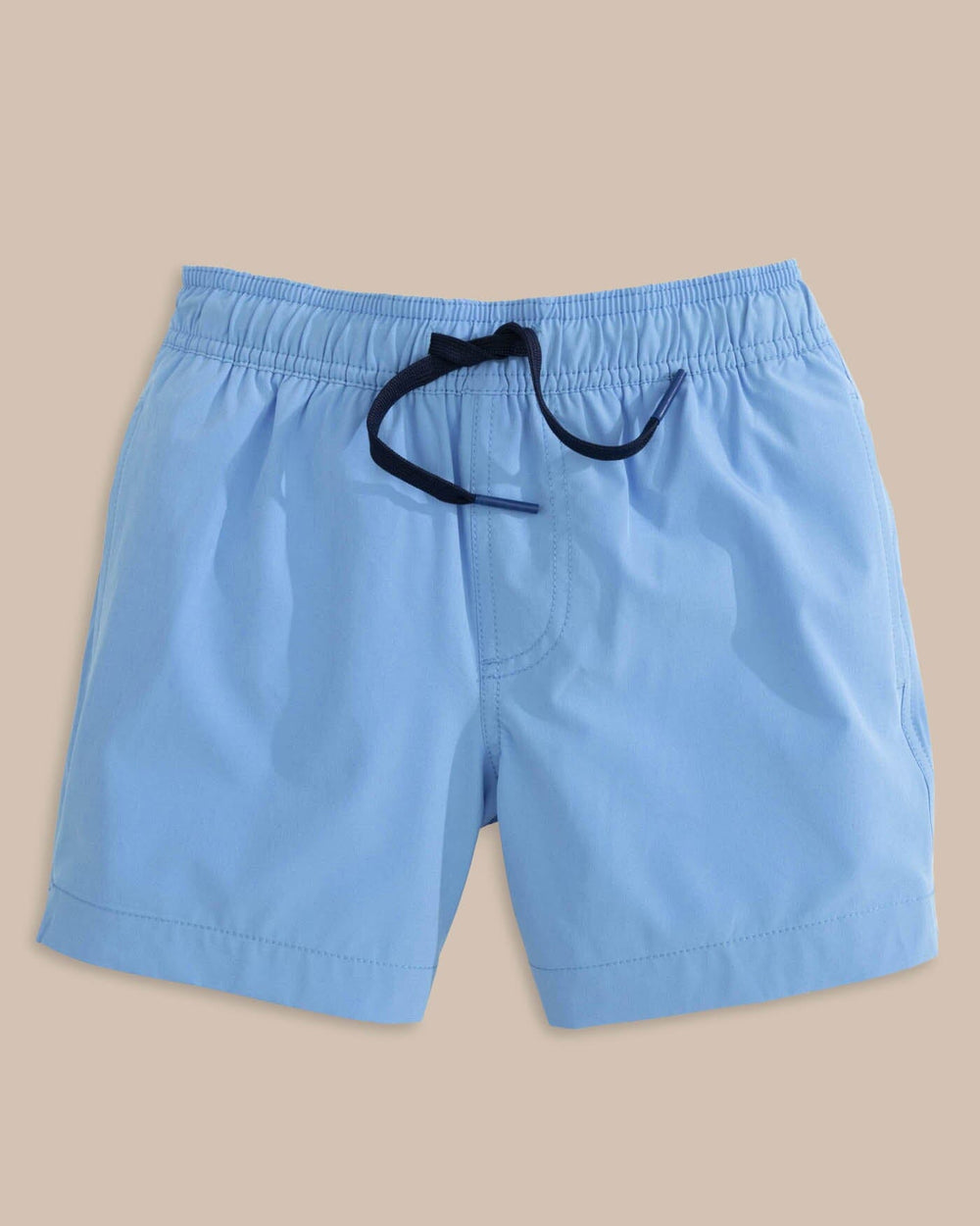 The front view of the Southern Tide Boys Solid Swim Truck 2 0 by Southern Tide - Ocean Channel