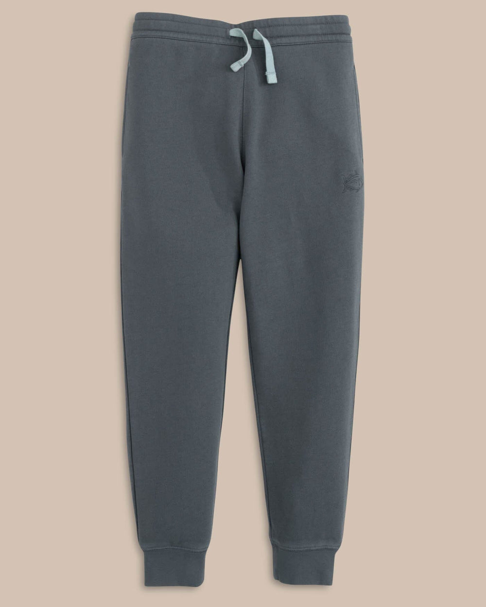The front view of the Southern Tide Boys Sun Farer Terry Jogger by Southern Tide - Harbour Mist