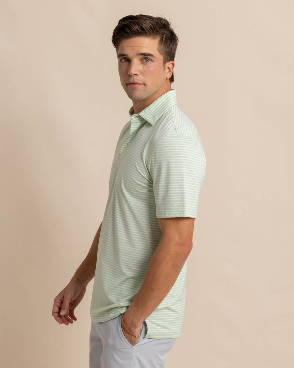 brrr°-eeze Beattie Stripe Performance Polo