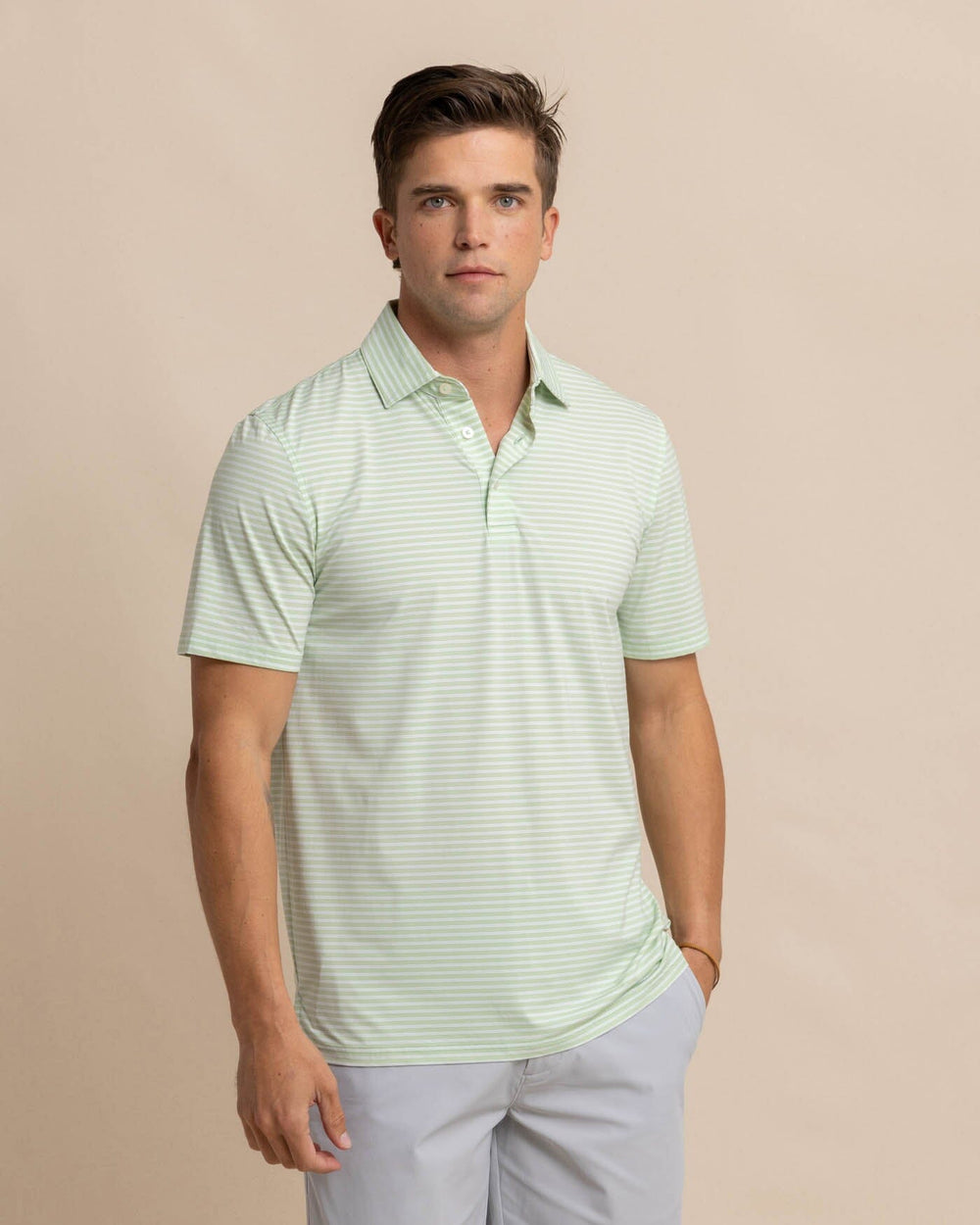 brrr°-eeze Beattie Stripe Performance Polo