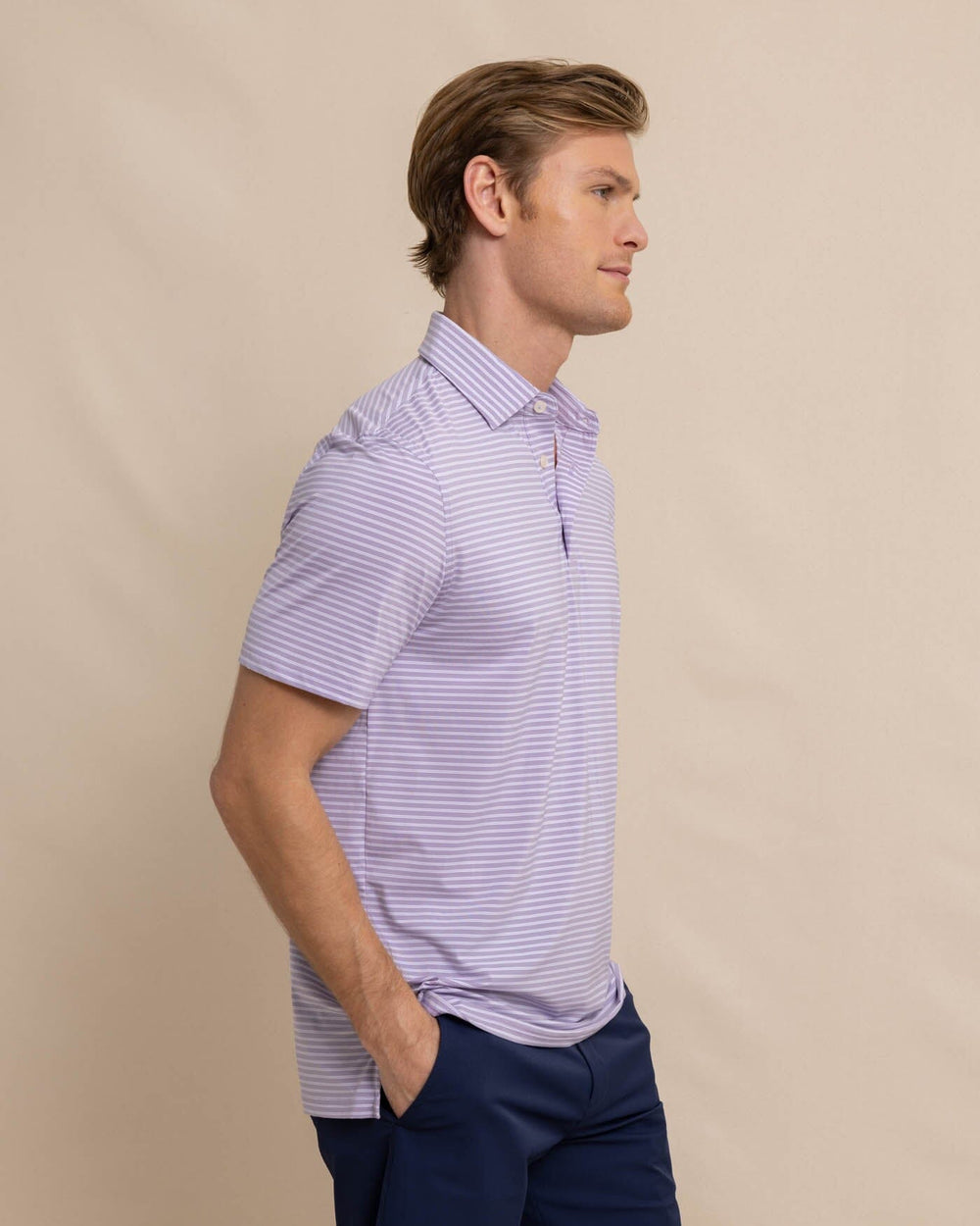 brrr°-eeze Beattie Stripe Performance Polo