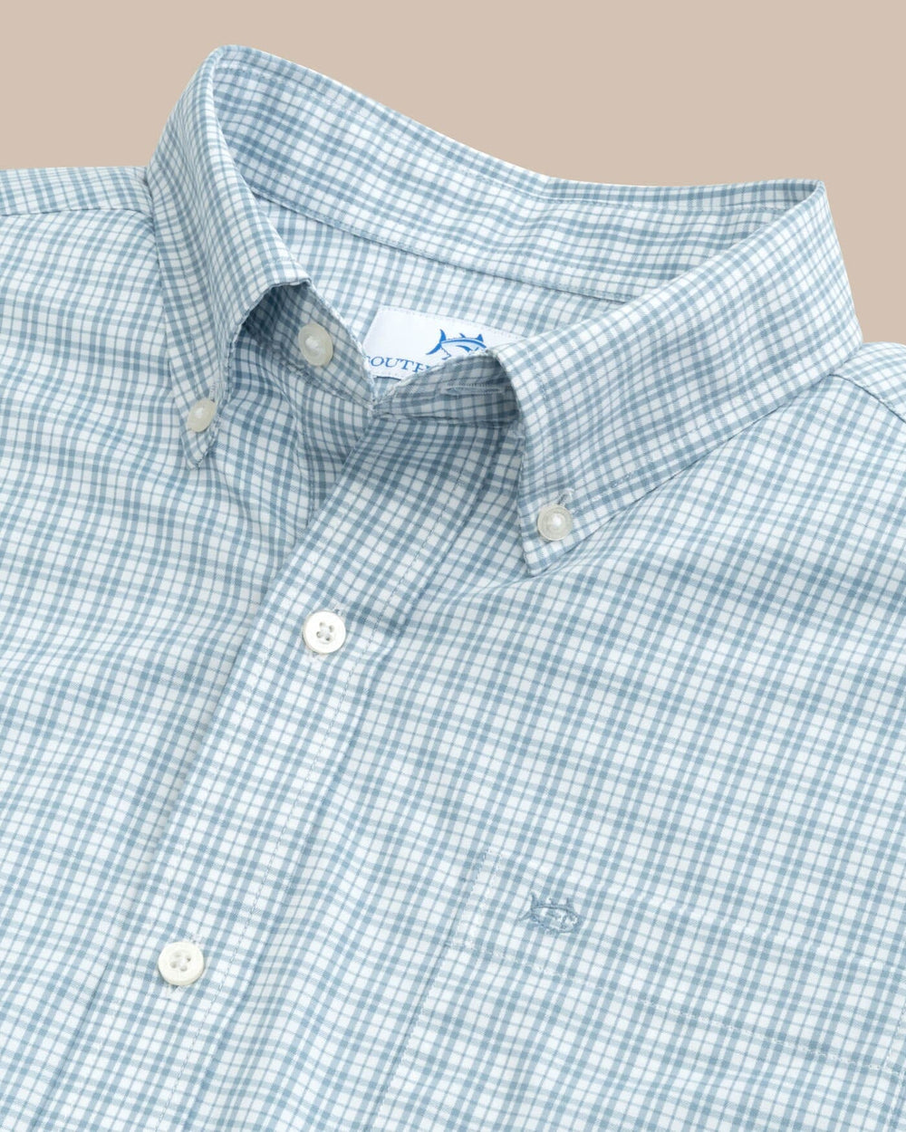 brrr° Intercoastal Poinsett Plaid Long Sleeve Sport Shirt
