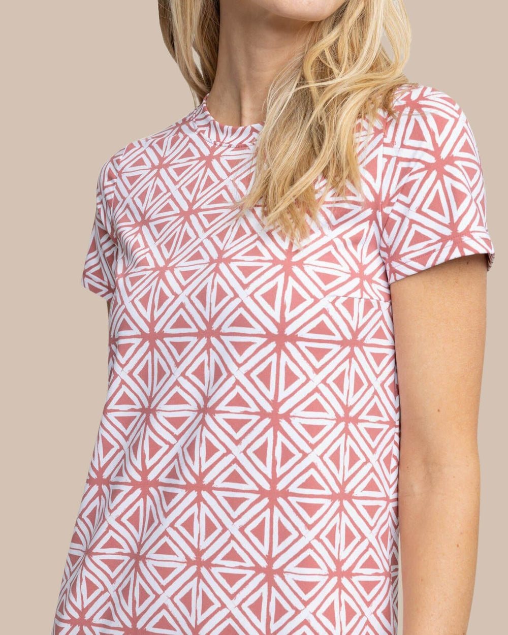 Chanelle Painted Geo Performance Dress