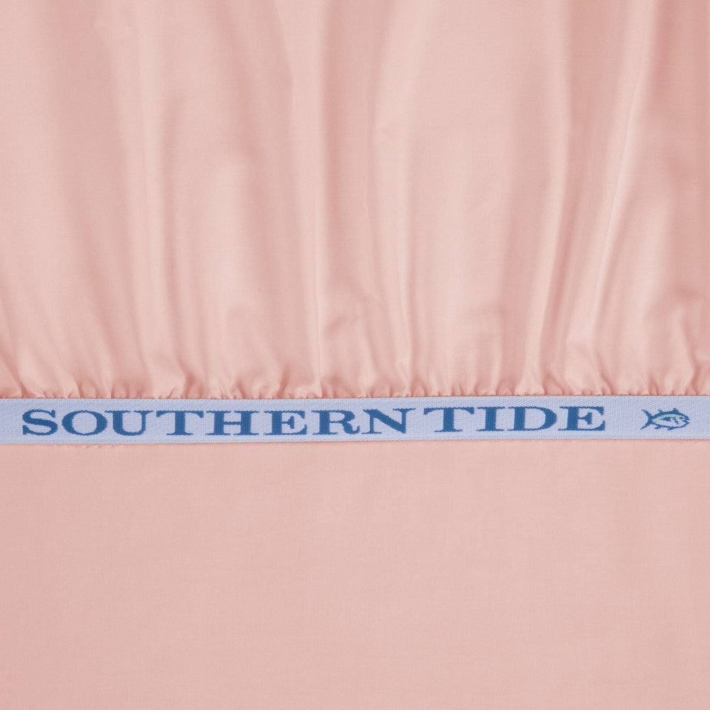 The Cotton Twill Sheet Set by Southern Tide - Seashell Pink
