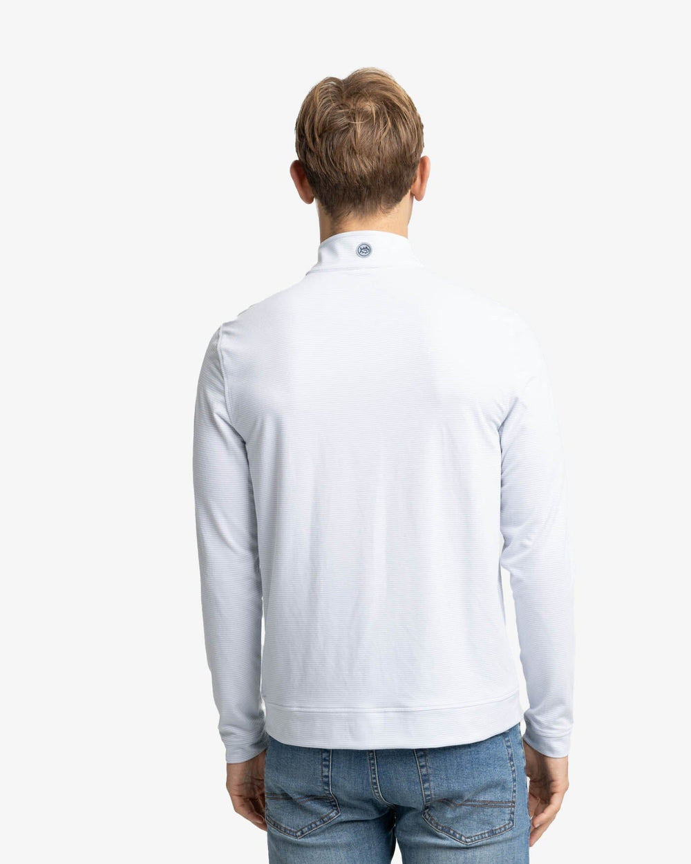 Cruiser Micro-Stripe Heather Quarter Zip