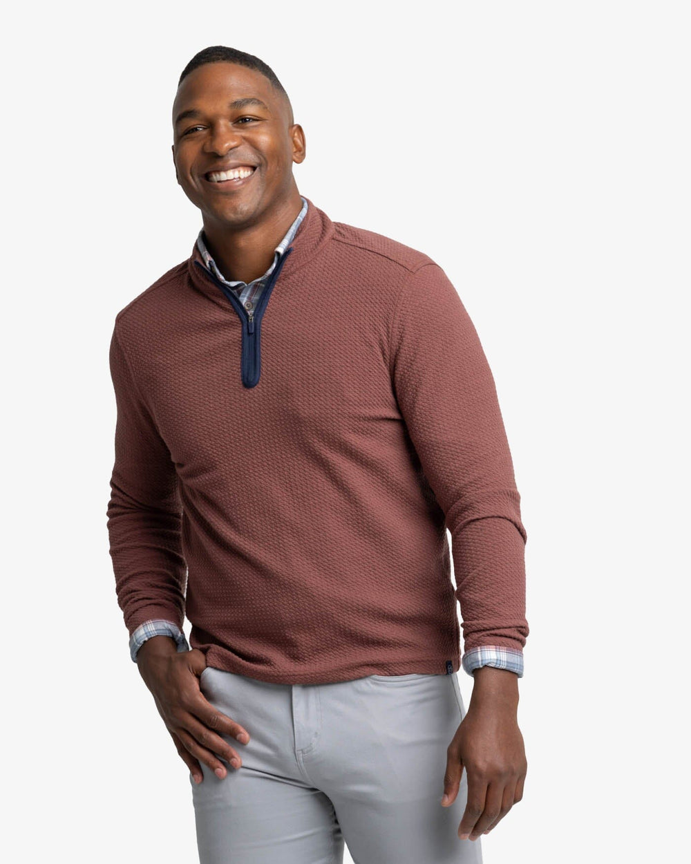 Heather Outbound Quarter Zip