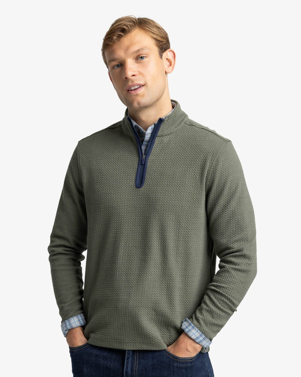 Heather Outbound Quarter Zip