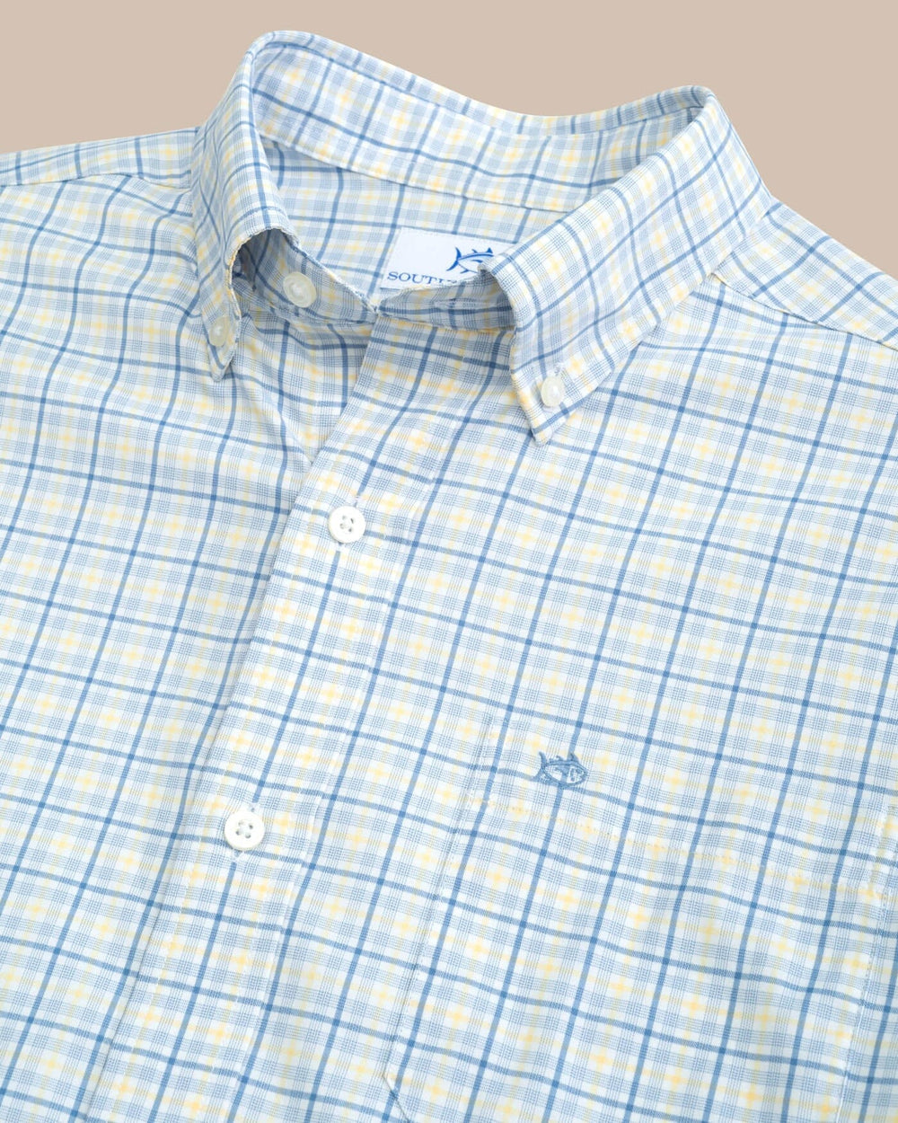 Intercoastal Falls Park Plaid Long Sleeve Sport Shirt M_Sportshirts Southern Tide 