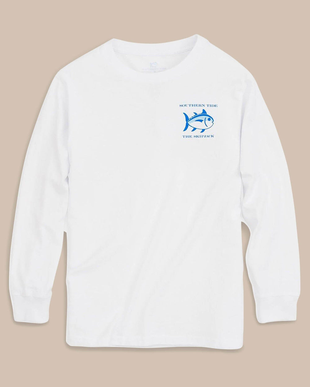 Kids Long Sleeve Original Skipjack T-shirt Y_T-Shirts Southern Tide 