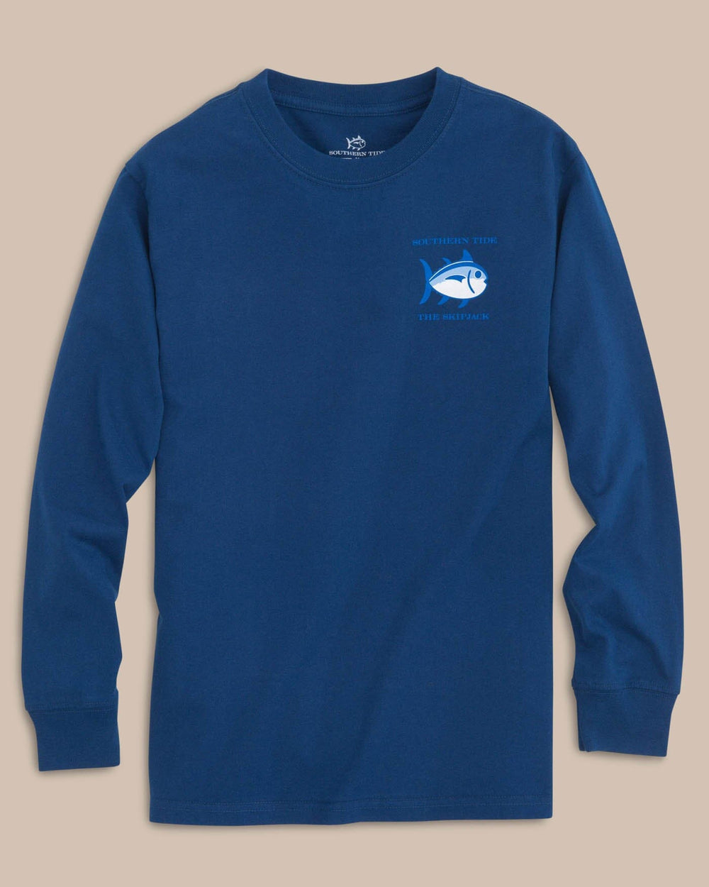Kids Long Sleeve Original Skipjack T-shirt Y_T-Shirts Southern Tide 