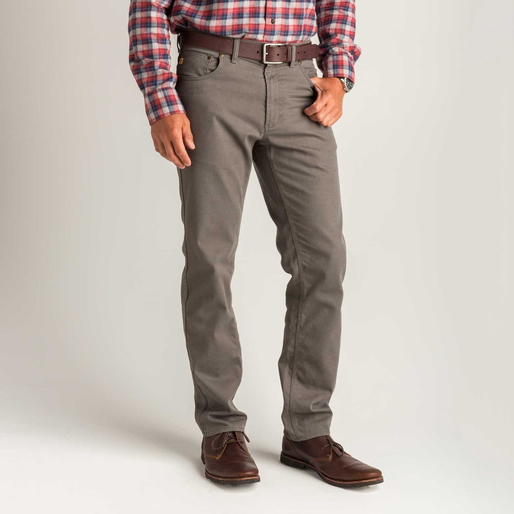 Field Canvas Five-Pocket - Gunmetal Gray Chino Duck Head 