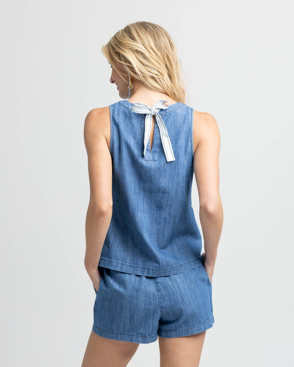 Carissa Denim Tank