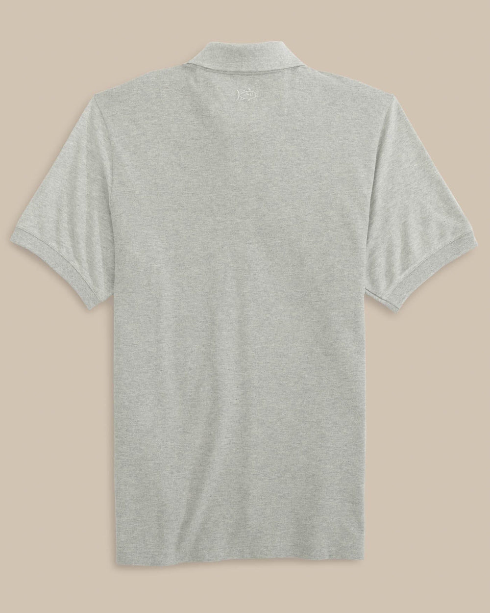 The back view of the Florida Gators Skipjack Polo by Southern Tide - Heather Grey