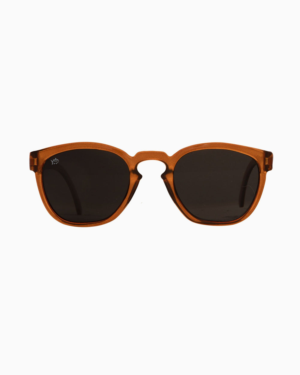 The front of the Rheos Seabrooks Sunglasses by Southern Tide - Sandbar