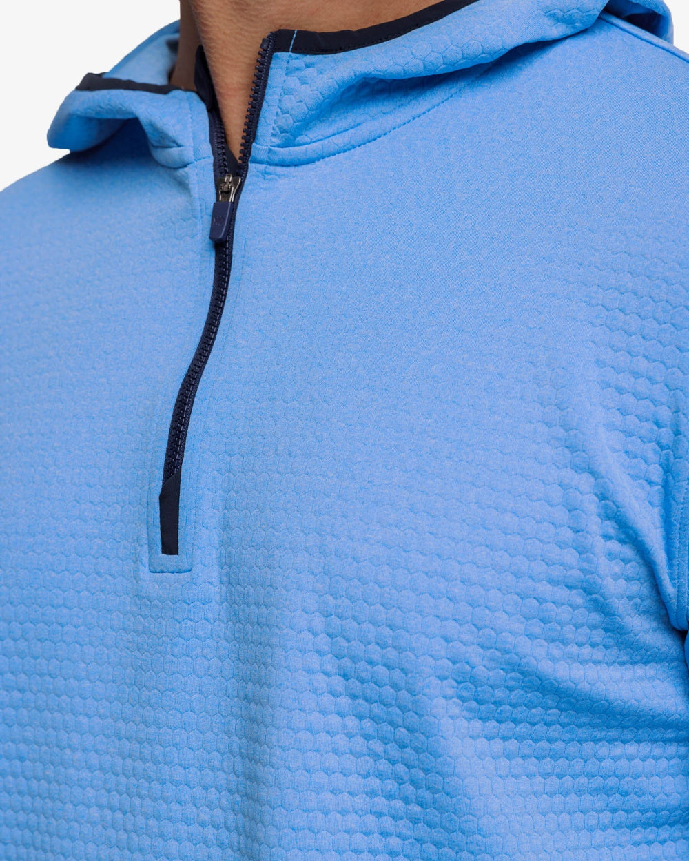 Scuttle Heather Performance Quarter Zip Hoodie - Sale