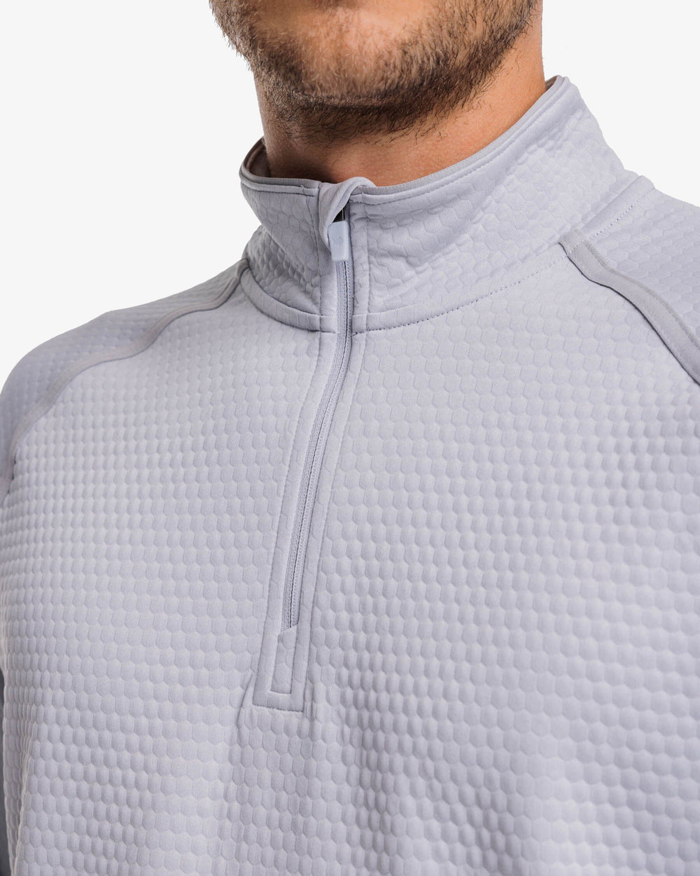 Scuttle Heather Performance Quarter Zip