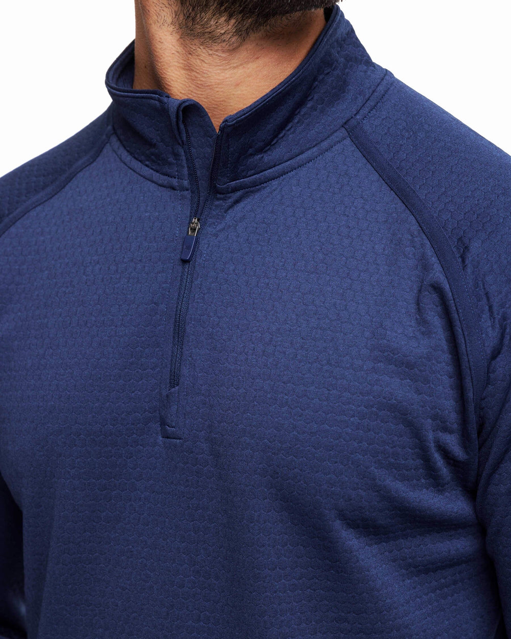 Scuttle Heather Performance Quarter Zip