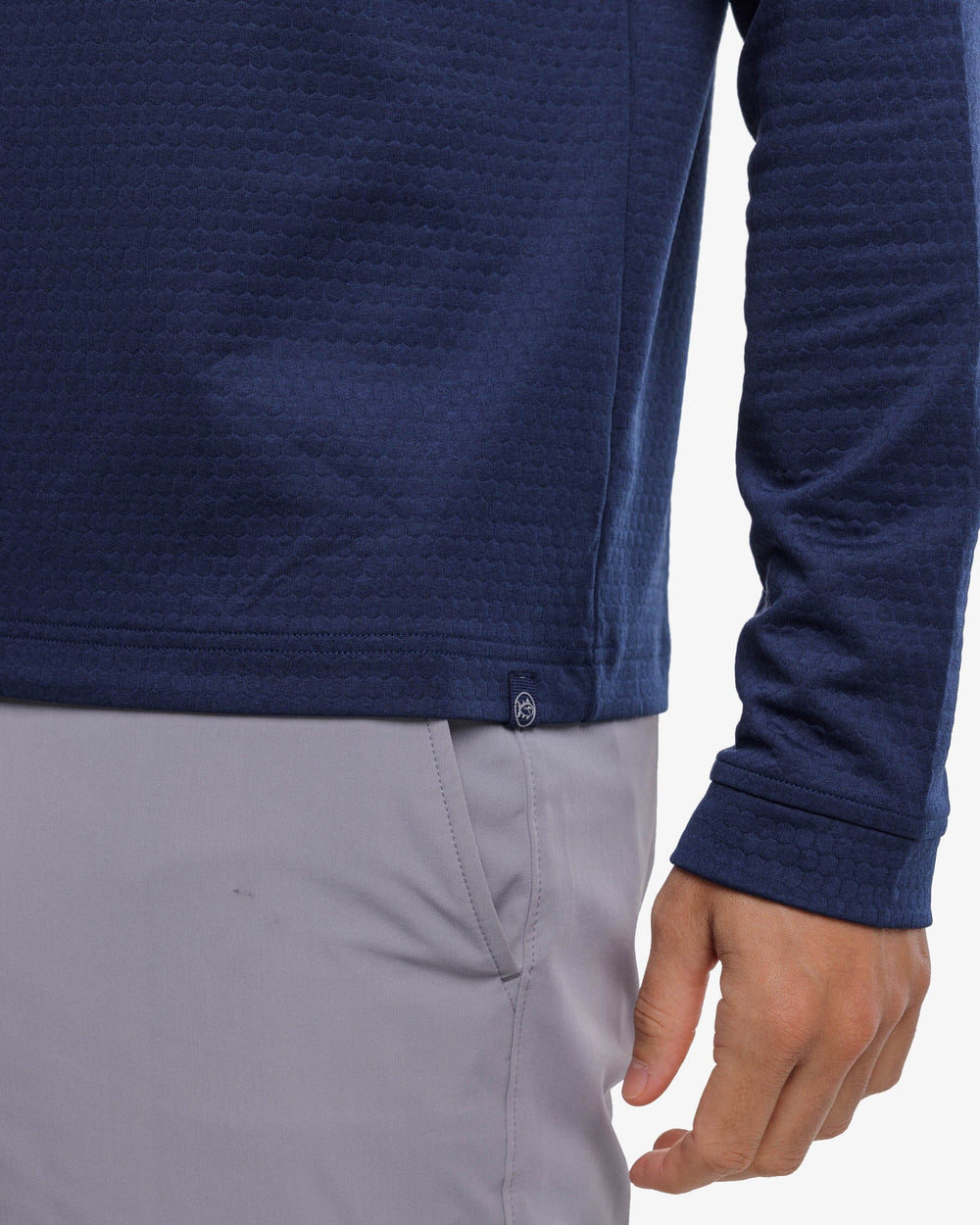 Scuttle Heather Performance Quarter Zip