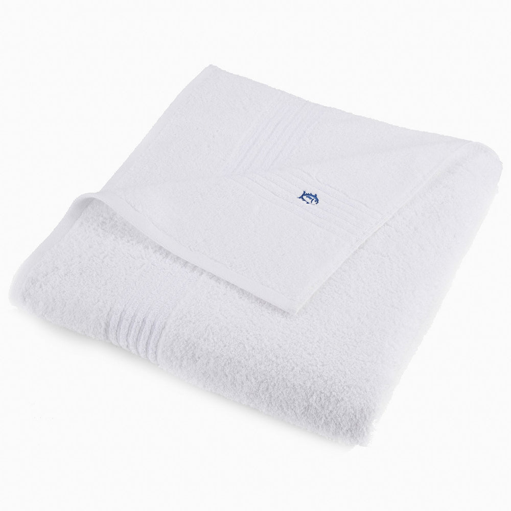 The front view of the Performance 5.0 Bath Sheet Towel by Southern Tide - Bath Sheet
