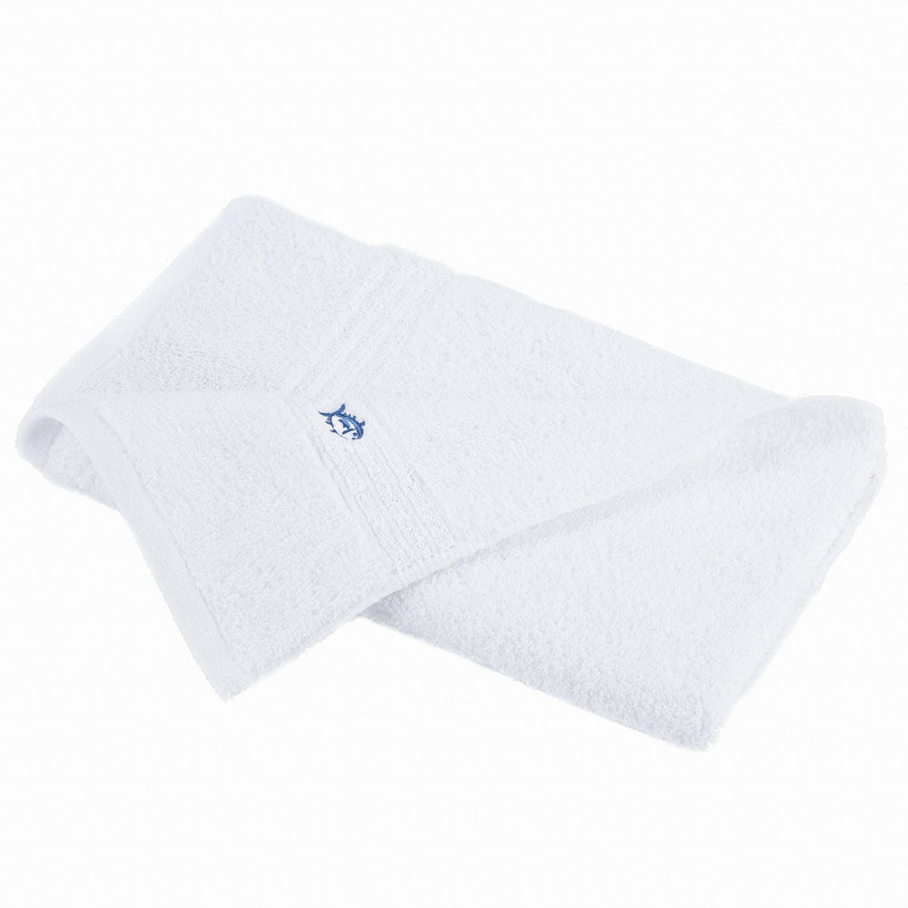 The front view of the Performance 5.0 Hand Towel by Southern Tide - Hand Towel
