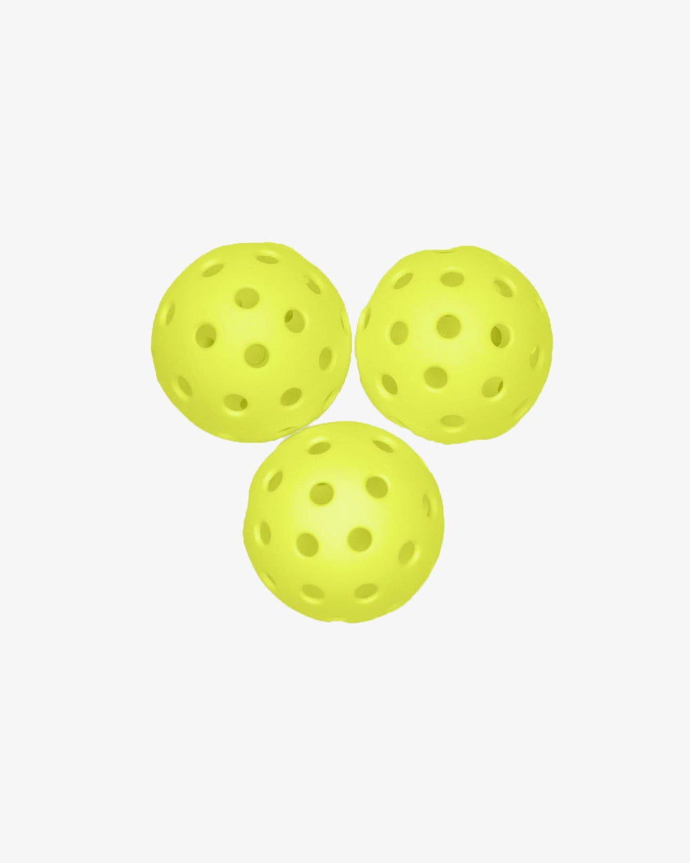 The front view of the Southern Tide Southern Tide Pickleballs Set by Southern Tide - Green