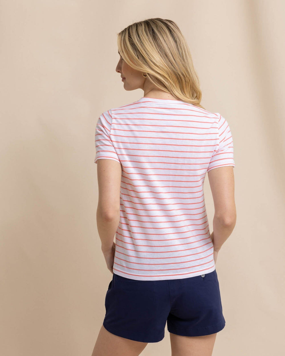 Sun Farer Stripe Crew Neck T-Shirt