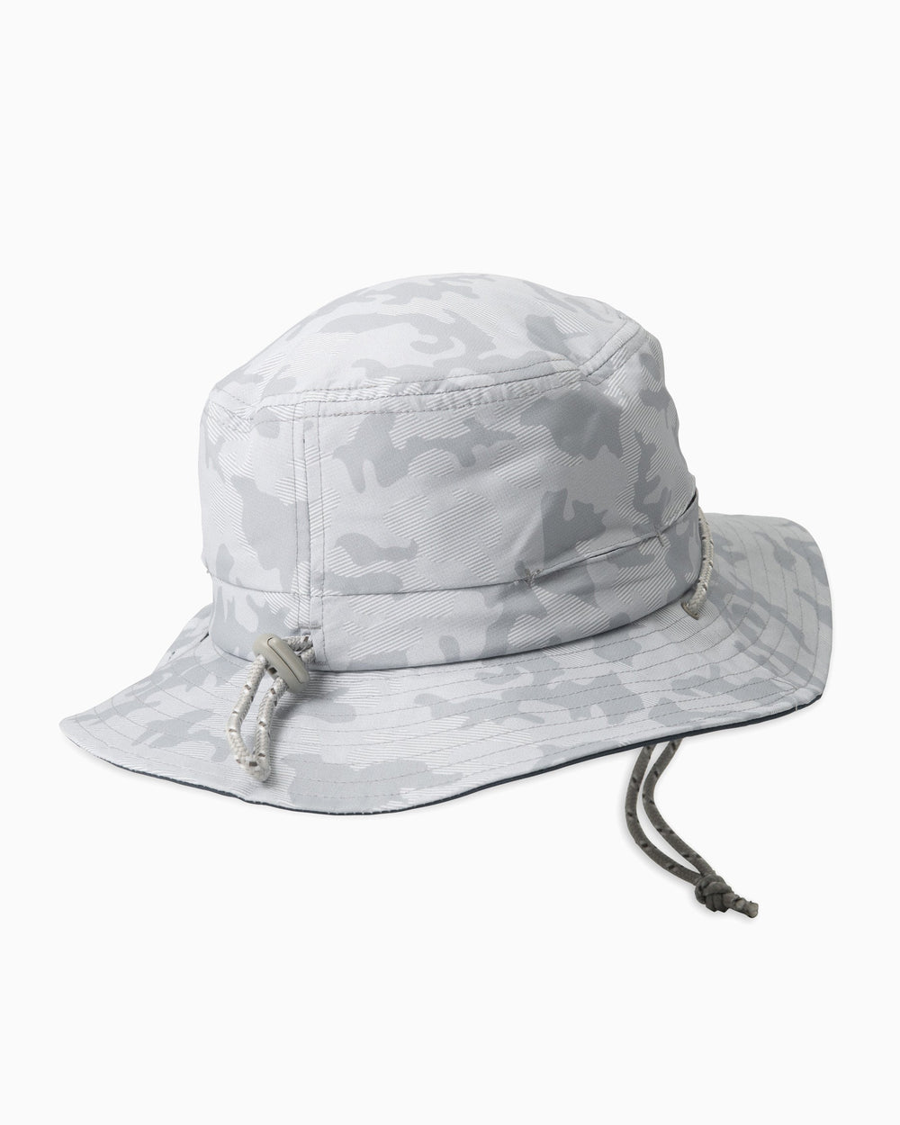 Waterway Camo Print Performance Sun Hat - Grey