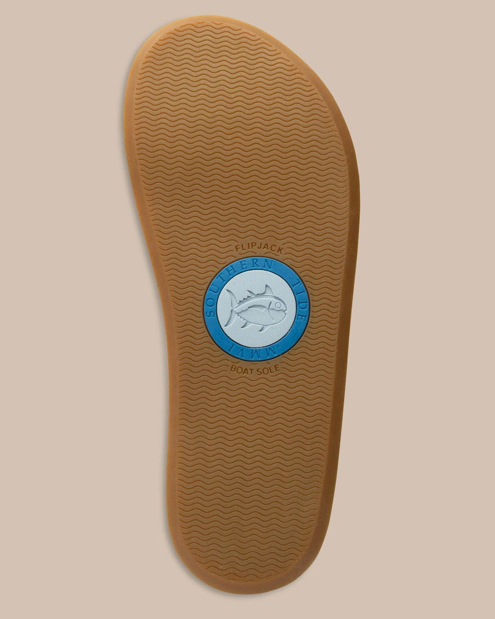 The below view of the Women's Weekend Starboard Leather by Southern Tide - Starboard Green