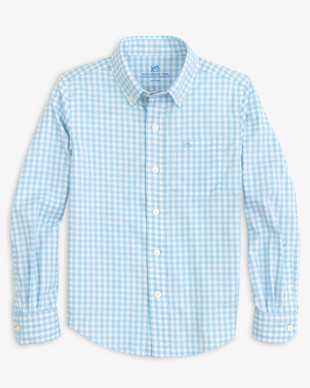 Boys Long Sleeve Hartwell Plaid Sport Shirt